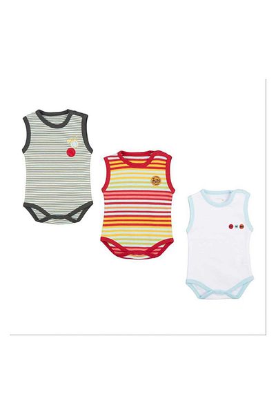 Bebepan 1122 Friends - 3-Piece Colorful Athlete Body Set