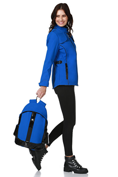 Essin Kadın Saks Çanta Mont Takımı  ESN123