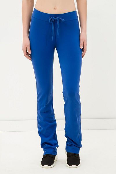 Koton Women's Navy Blue Trousers 6YAK42020UK