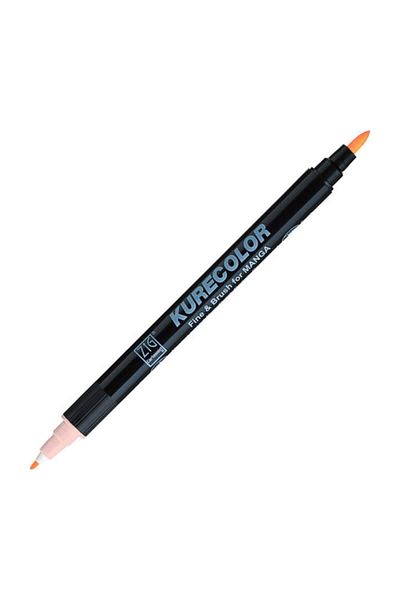 Zig Kurecolor Fine & Brush for MANGA Marker Drawing Pen 221 Light Pink