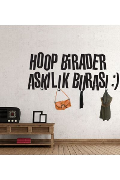 Tilki Dünyası Hoop Ludo Hanger This Autocolant de perete 74076