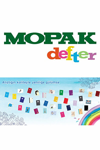 Mopak 144 Yp A4 Çizgili Metod Defteri