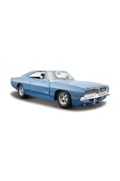 Maisto Dodge Charger 1969 1:24 Model Araba S/E Mavi /