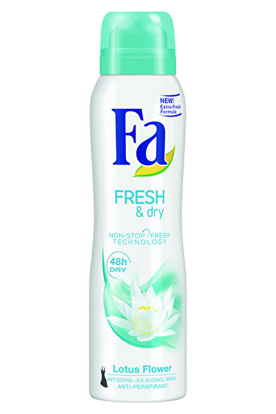 Fa Fresh & Dry Lotus 150  ml  Kadın Deodorant Sprey