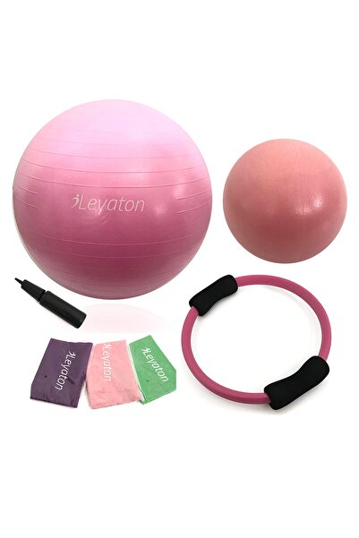 Leyaton Pilates Seti New Model 7 Parça Full Set 65 Cm