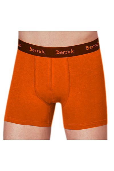 Berrak Πορτοκαλί 6 Πακέτο - Lycra Flexible Modal Boxer ELF568BER4476CCM6