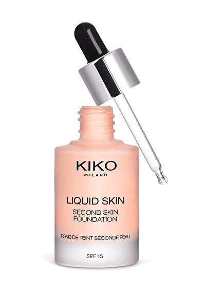 Kiko Nemlendirici Likit Fondöten - Liquid Skin Second Skin Foundation 02 Cool...