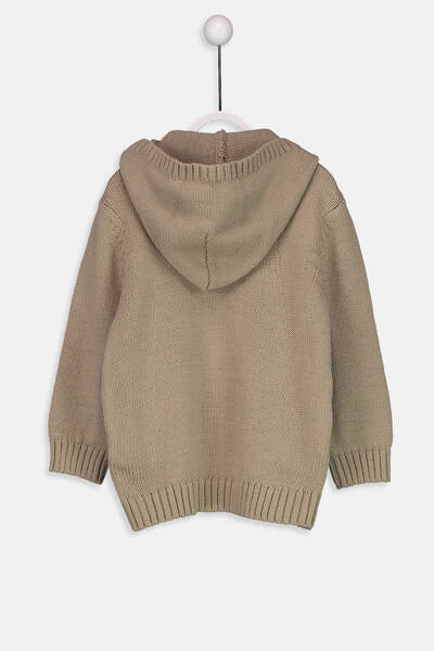 LC Waikiki Baby Boy Light Khaki Gve Cardigan
