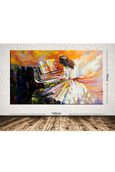 Tablo Center Dev Boyut Dekoratif Kanvas Tablo 100x140cm