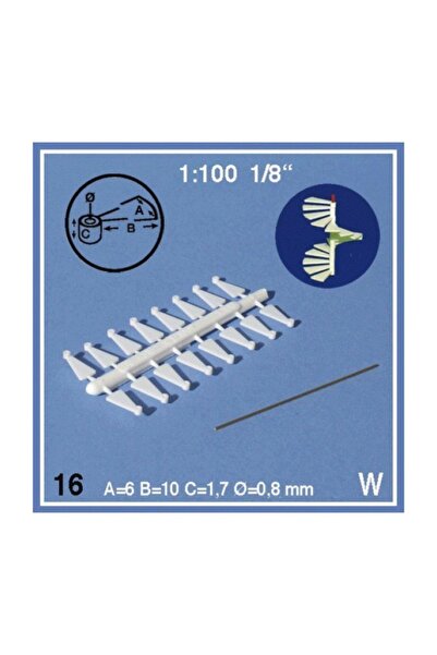 Schulcz 843112 1/100 90° DÖNÜŞLÜ-SAĞ/SOL MERDIVEN-BEYAZ-16