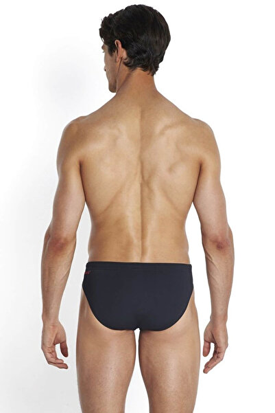SPEEDO Monogram Endurance Brief 7cm - Siyah/kırmızı Junıer Erkek Çocuk Kalıp