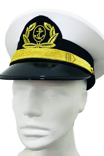 Herkese Kostüm Hkostüm قبعة كابتن بحار فاخرة مقاس 55