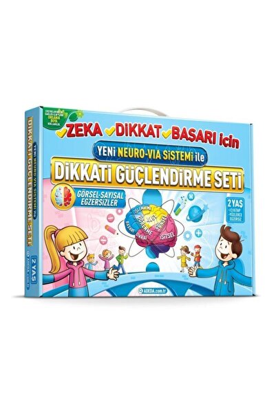 Adeda Yayınları Dikkati Güçlendirme Seti 2 Yaş + Fin Fin Fil