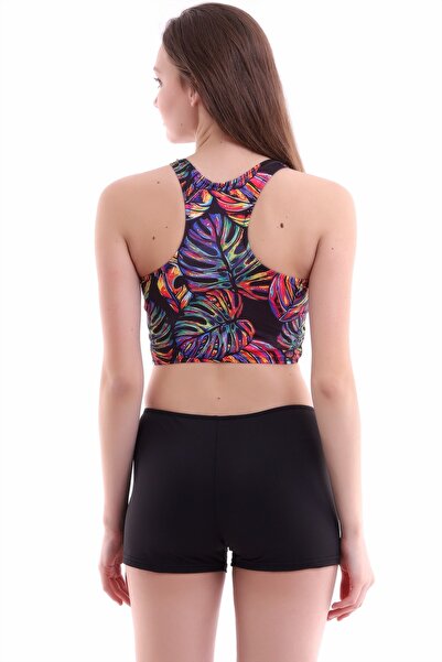 Aykum Mayo Σετ μπικίνι Badi με εύκαμπτο σορτς Lycra - Φόδρα