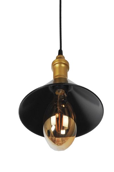 VENON Modernika 3-Piece Pendant Lamp Case Black Yellow Patina