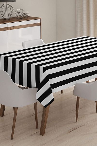 Realhomes Față de masă imprimată digital 3D cu design personalizat - 140 x 220 cm