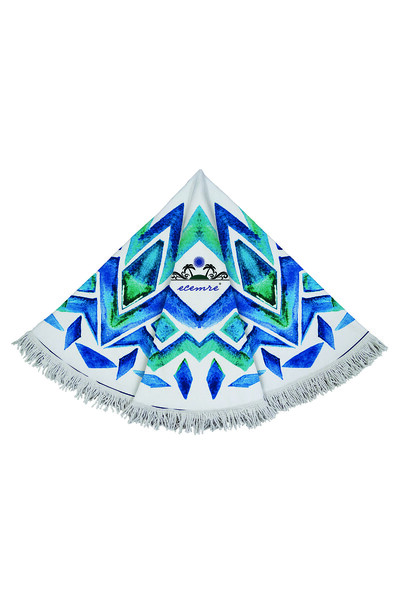 ECEMRE Στρογγυλή πετσέτα παραλίας