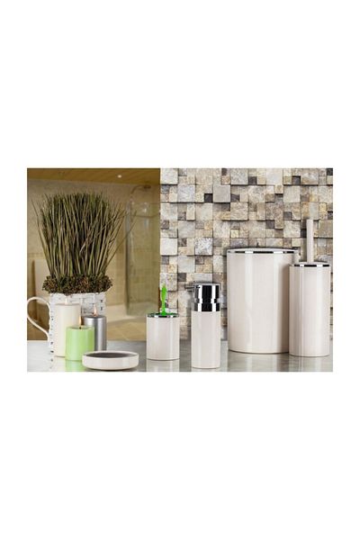 Prima Nova Lenox Beige 5 Piece Bathroom Set