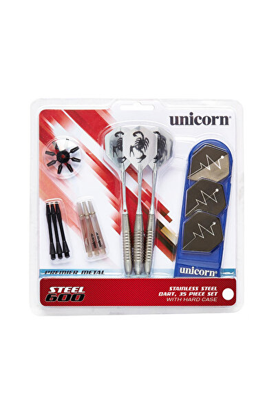 UNICORN Steel 600 23gr 3lü Çelik Uçlu Dart Oku Seti - 71828