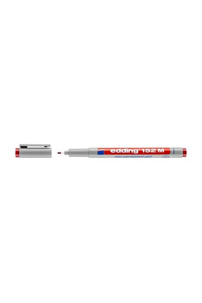 Edding 152M Erasable Acetate Pen 10 Pack Red