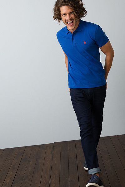 U.S. Polo Assn. Tricou cu gât polo pentru bărbați G081GL011.000.591733