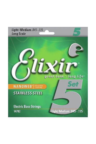 Elixir 45-135 Μπάσο 5 χορδές (14782)