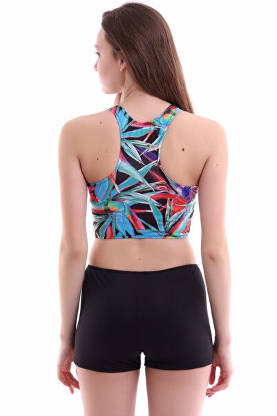 Aykum Mayo Γυναικείο μαύρο σορτς Badili Bikini