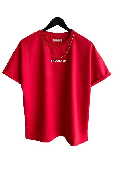 Machetta Plus Size Brooklyn Printed 3-Piece Oversize T-shirt Set
