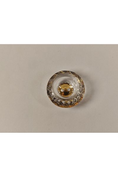 Kariyer Astar 2.8 Cm 2 Holes Transparent Hollow 10 Pieces Buttons