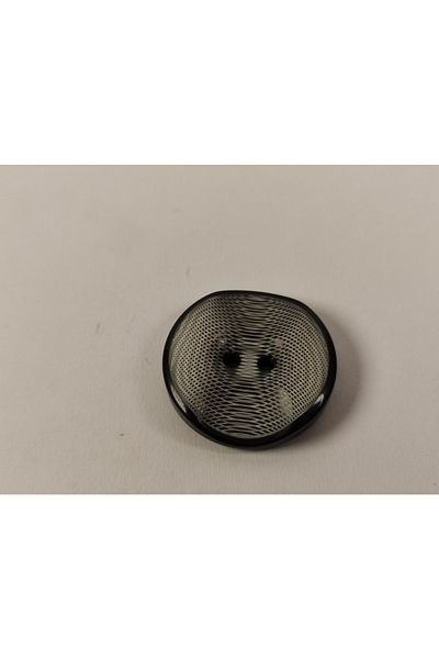 Kariyer Astar 3 Cm 2 Holes Polyester 2 Colors 10 Pieces Buttons