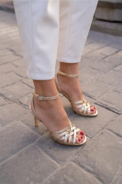 shopcolic 029 Mango Mod Multi Strap 8cm Cienkie Obcasy Damskie Buty