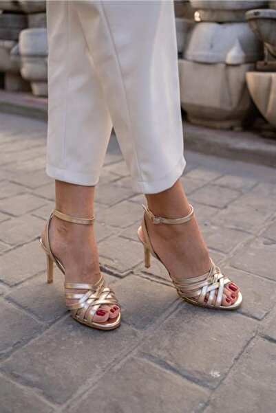 shopcolic 029 Mango Mod Multi Strap 8cm Cienkie Obcasy Damskie Buty