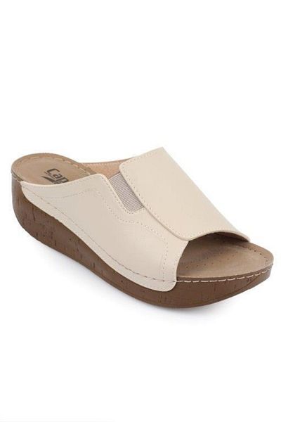Capone Outfitters Anatomical Soft Comfortable Sole Wedge Heeled Mother Slippers