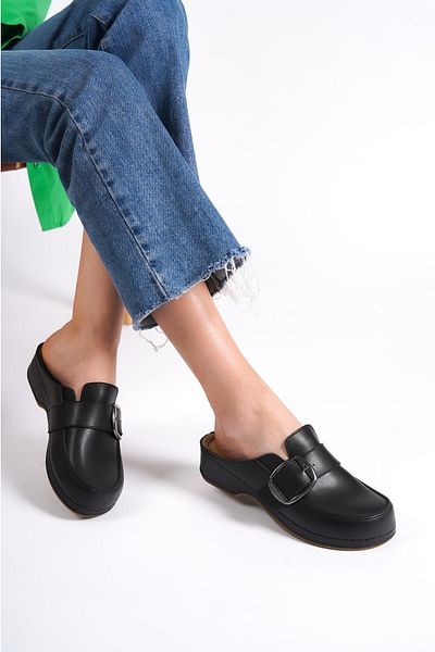 Capone Outfitters Anatomical Soft Comfortable Sole Wedge Heeled Mother Slippers
