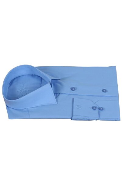 Modarar Erkek Gömlek Dar Kesim Uzun Kollu Rar00730