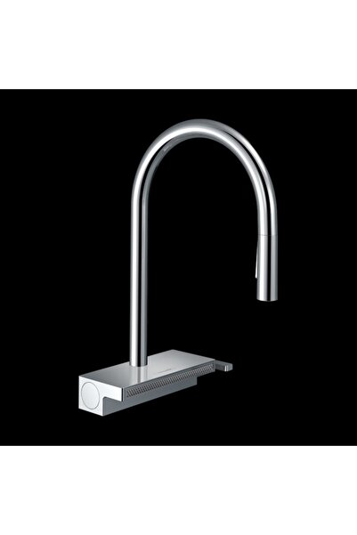 Hansgrohe Aquno Select M81 tek Kollu Eviye Bataryası 170, Çekilebilir El Duşu...