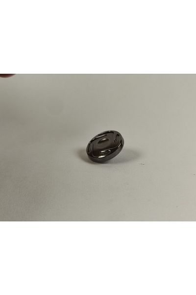 Kariyer Astar 10 Pieces in a Pack of 1.7 cm Black Patterned Snaps