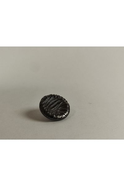 Kariyer Astar 10 Pieces in a Package of 1.8 cm Black Patterned Snaps