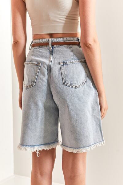 Bianco Lucci Жіночі гостроносі брюки з деніму