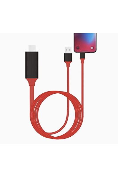 Genel Markalar Iphone Ipad Uyumlu Lightning Hdmı 1080p 2 Metre Hdtv Kablo