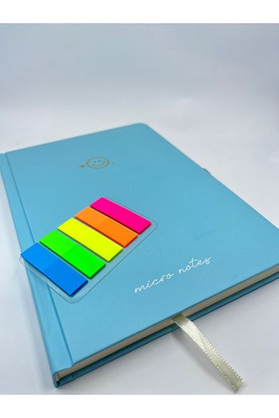 Gıpta Copertă rigidă elastică cu dungi 120 Yp. Micro Note cu cadou Index