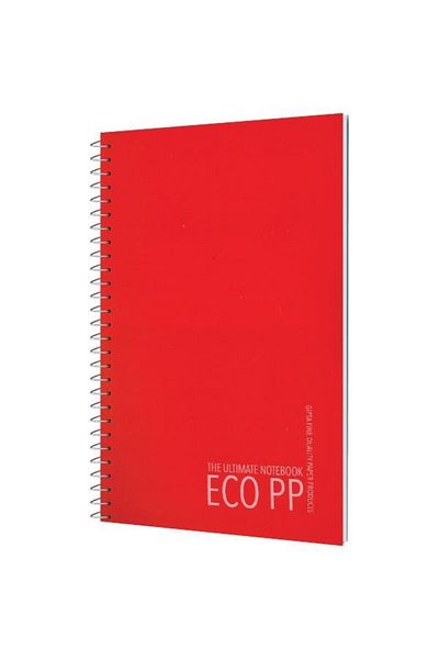 Gıpta Eco Pp A4 80 Sheets Spiral Unlined Notebook
