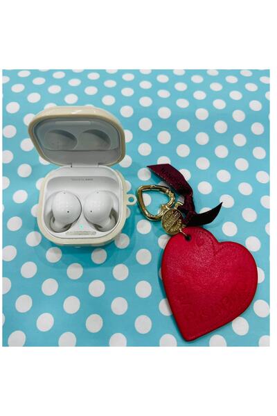 NANOSPACE Samsung Galaxy Buds 2 - Buds Pro - Buds Live - Buds 2 Pro Compatible With Heart New (Not Product With Ear)