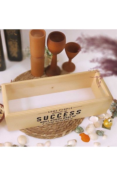 temamall Wooden Kitchen Organizer Wooden Box Kitchen Decoration 35x12