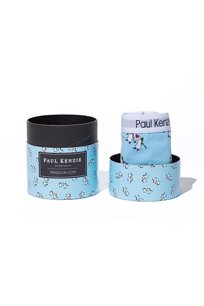 Paul Kenzie Patterned Women's String Panties - Couple Collection Penguin Love