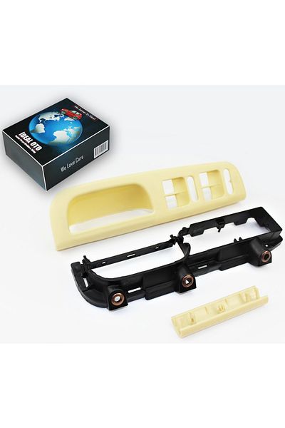 İDEAL OTOMOTİV Vw Golf 4 Bora Door Handle Glass Button Frame Cover Set (4-Door Vehicles) 3b0867171a 1j1867179a