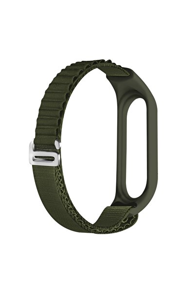 Xiaomi Mi Band 5-mi Band 6 And Band 7 Compatible Wristband Alpen Loop Replacement Cord Double Layer Fabric