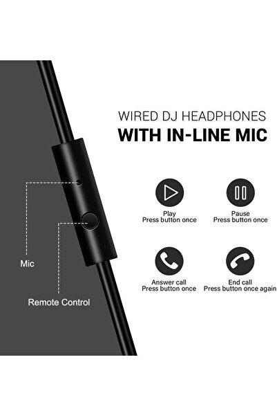 Oneodio Pro10 Kulak Üstü Kablolu Dj Kulaklığı