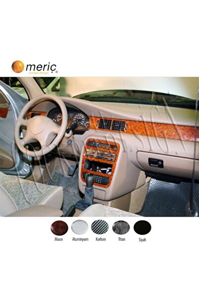 meriç cockpit design ميريتش ®   ساماند توربيدو أمامي مطلي بالماهوجني 9 قطع 1997-2000