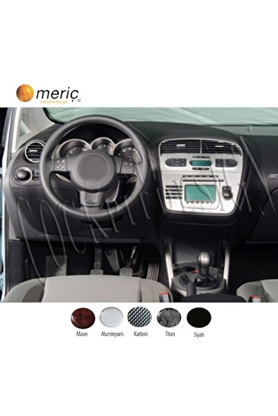 meriç cockpit design ميريتش ®   مقعد ألتيا/توليدو أمامي مطلي باللون الأسود ال...